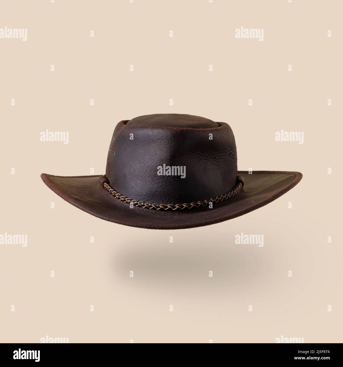 Chapeau de cowboy classique stetson american Wild West Adventure concept. Banque D'Images