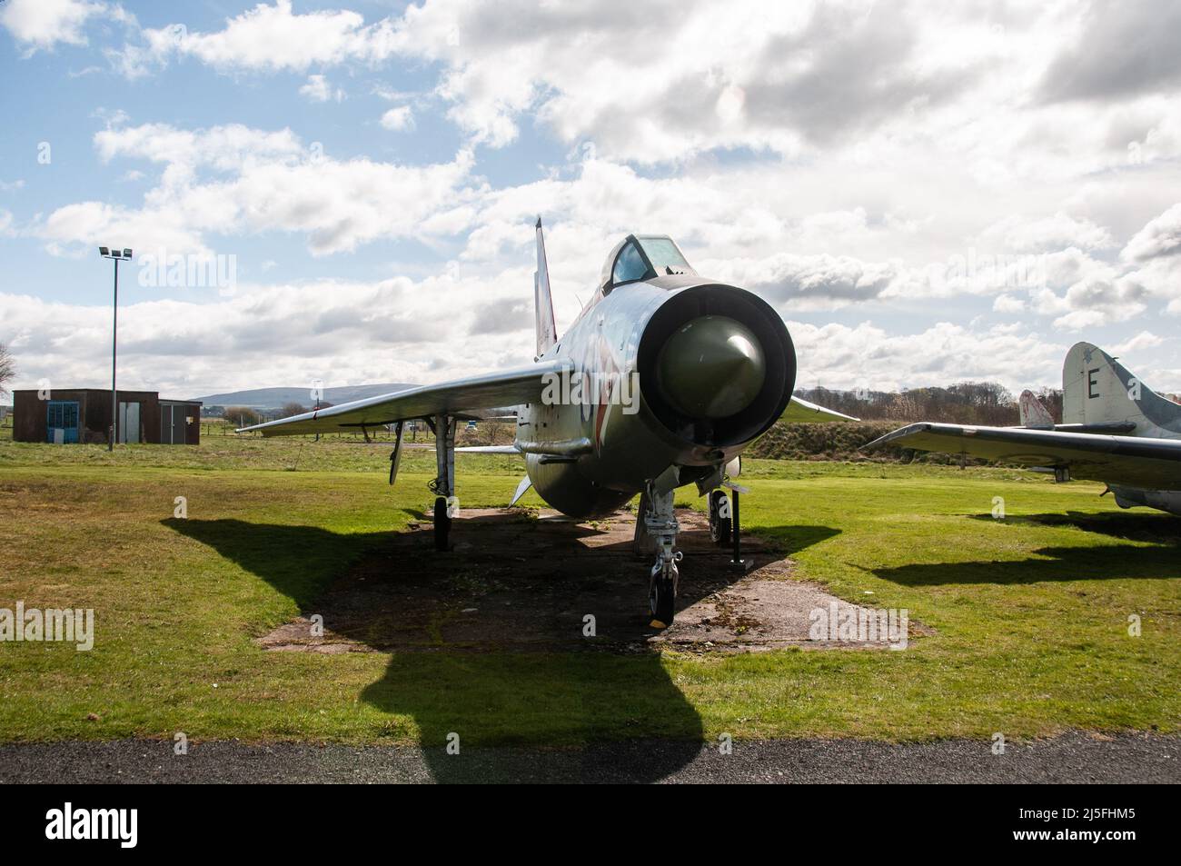 Musée de l'aviation de Solway - Anglais Electric Lightning F53 ZF583 Banque D'Images