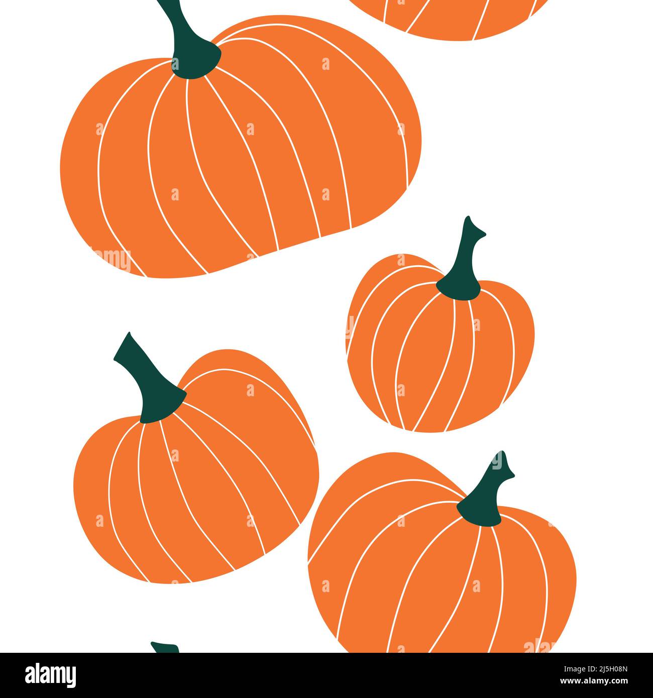 Motif de citrouille sans couture pour Halloween pour tissus et textiles,  emballages et cadeaux, cartes, linge et enfants Photo Stock - Alamy