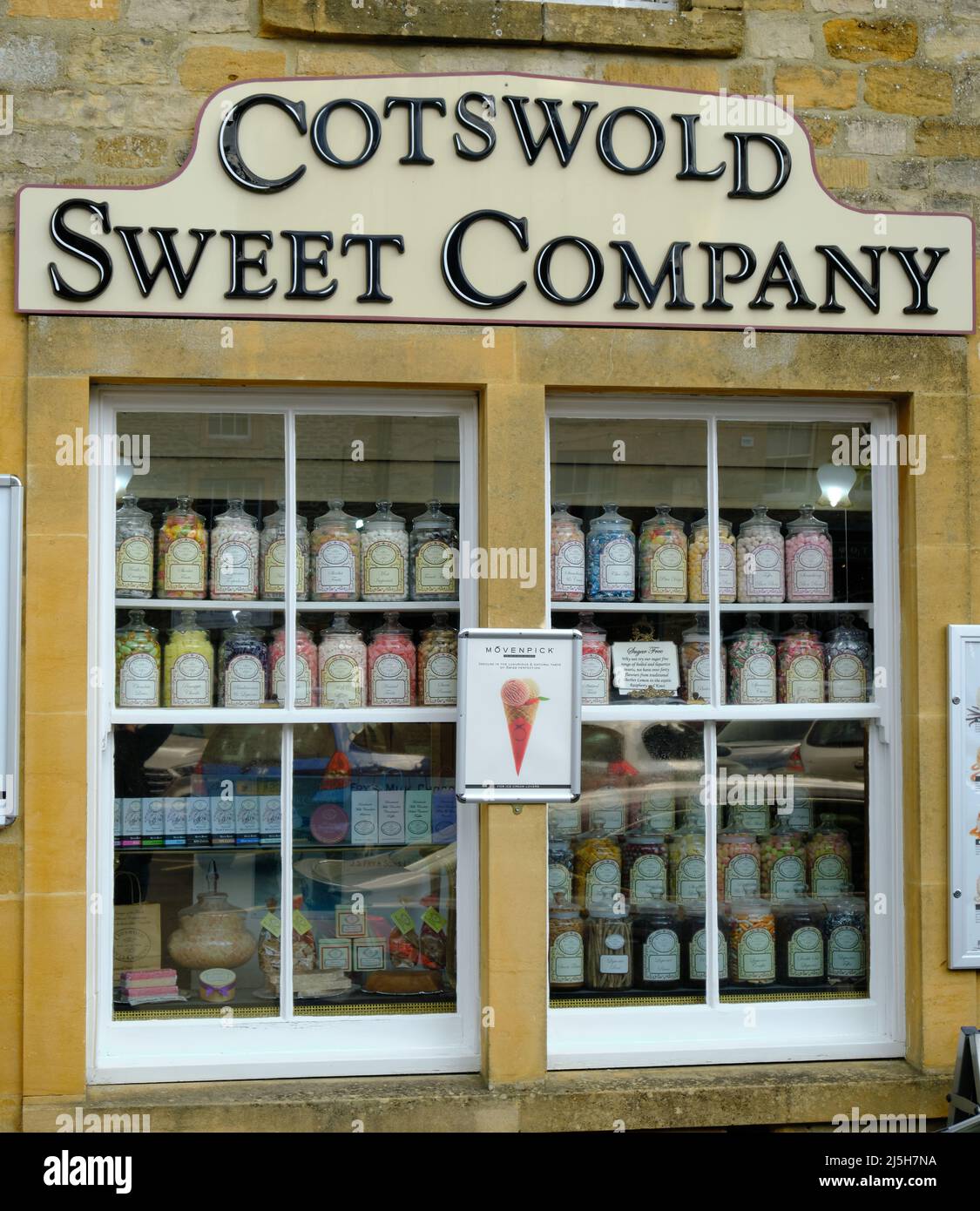 Cotswold Sweet Company Shop Stow on the wold Banque D'Images