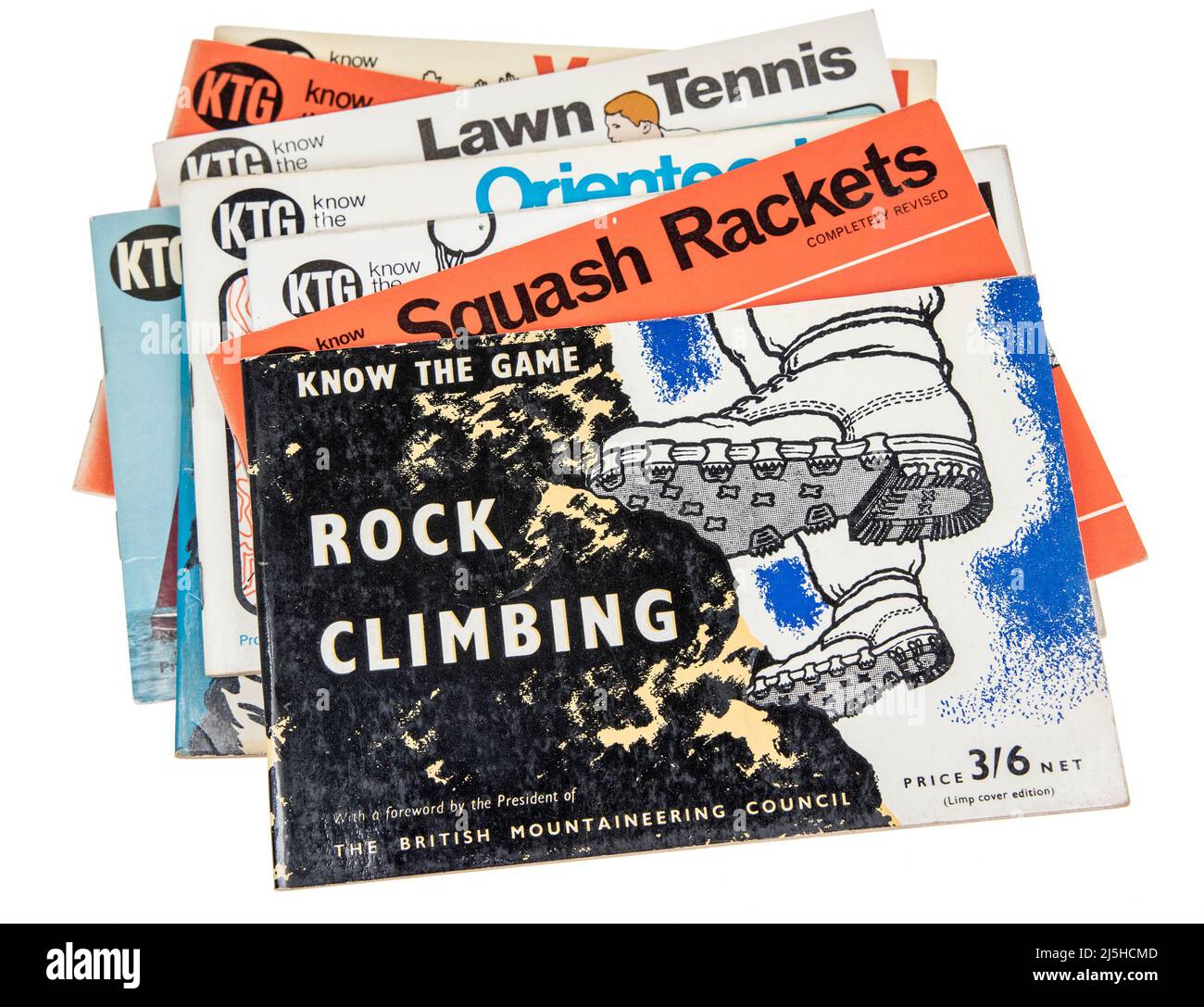 Découvrez les manuels d'instructions du jeu pour les activités sportives, Royaume-Uni Banque D'Images