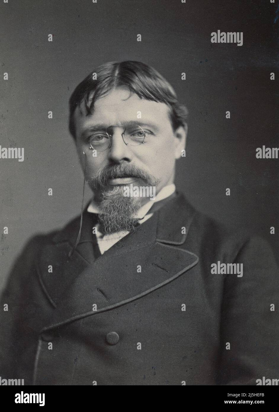 Un portrait du peintre victorien Lawrence Alma Tadema Banque D'Images