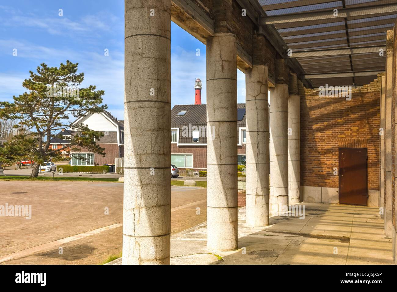 Den Helder, pays-Bas, avril 2022. Les quartiers des officiers allemands de la Seconde Guerre mondiale à Huisduinen. Photo de haute qualité Banque D'Images