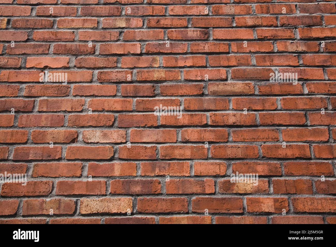 Gros plan du mur de briques. Banque D'Images