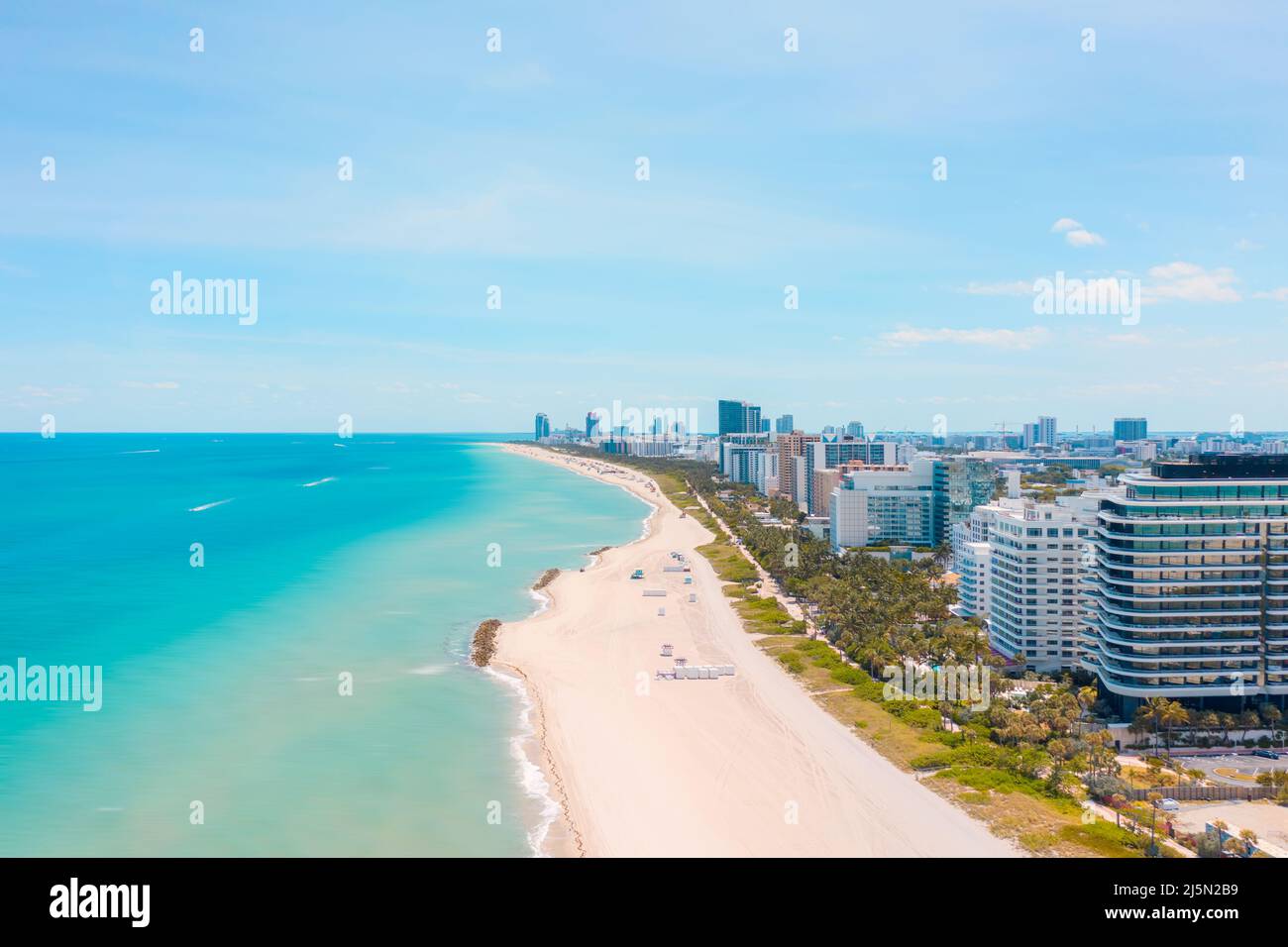 Hôtels de South Beach à Miami Beach Banque D'Images