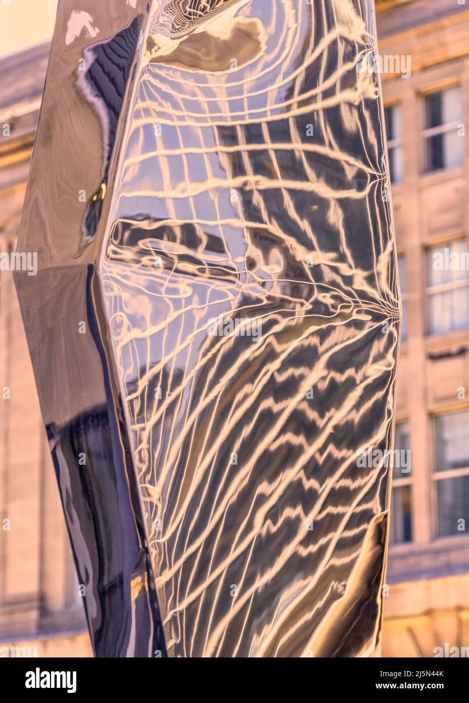 Sculpture Dream Ballet Triptych par Harley Valentine, Toronto, Canada Banque D'Images