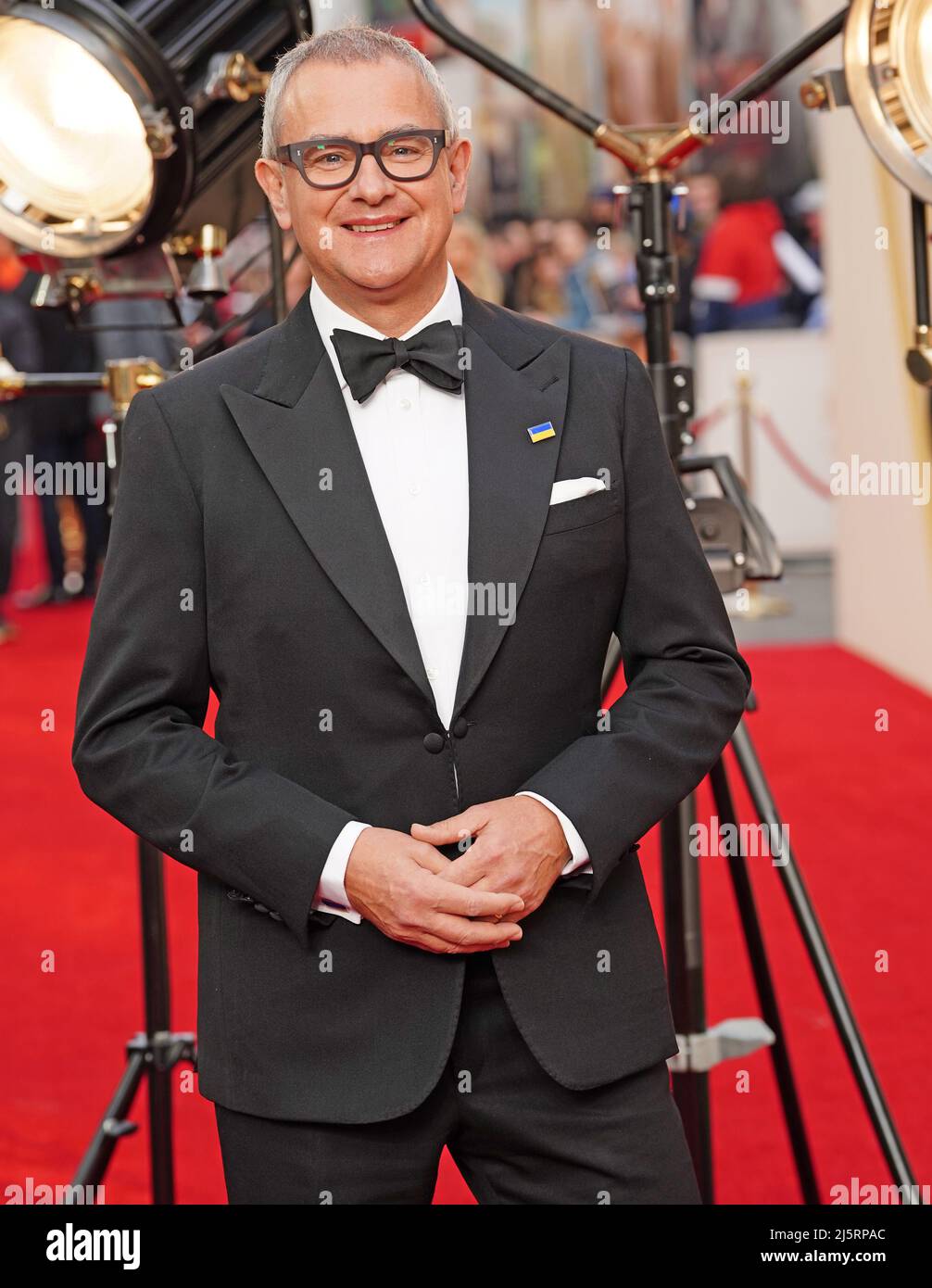 Hugh Bonneville assister à la première mondiale de Downton Abbey : une nouvelle ère à Cineworld Leicester Square, Londres. Date de la photo: Lundi 25 avril 2022. Banque D'Images