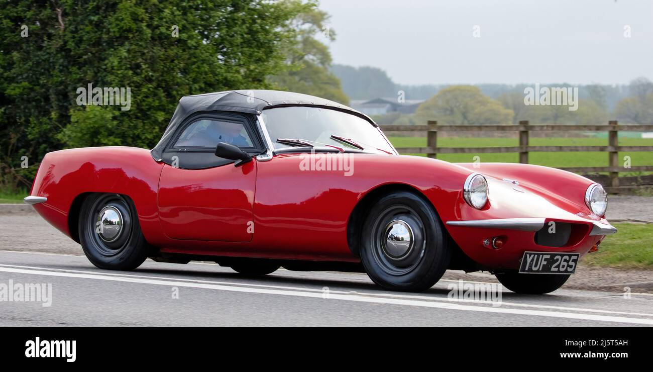 1961 Red ELVA COURIER Banque D'Images