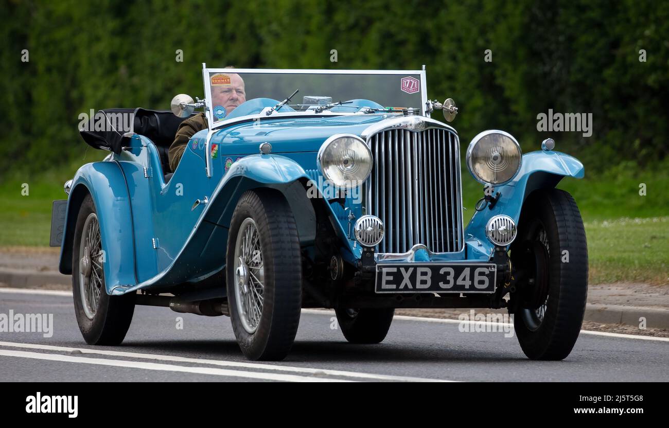 1938 bleu 1991 cc AC 1880 Banque D'Images