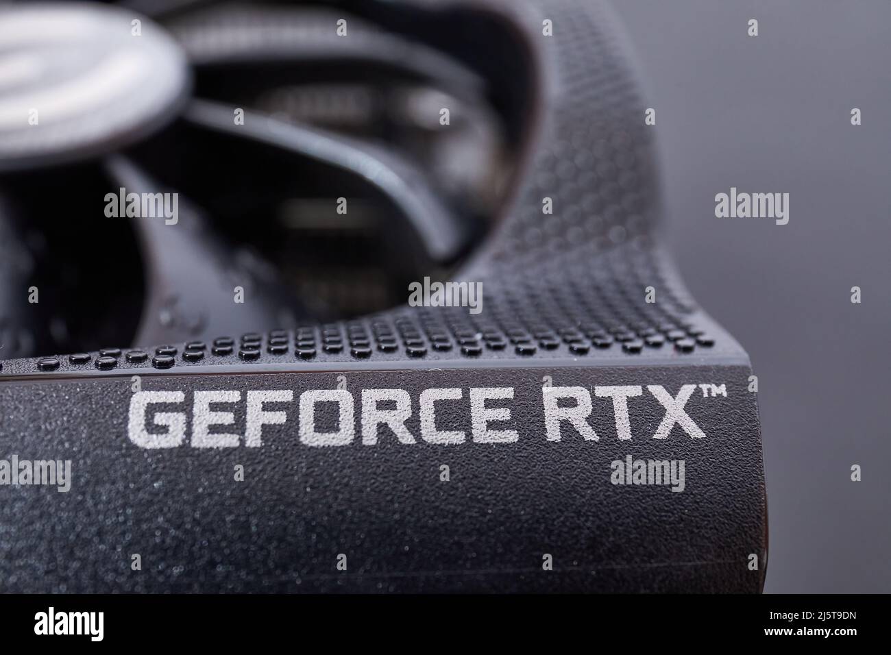 Carte graphique GeForce RTX 3080 Nvidia Banque D'Images