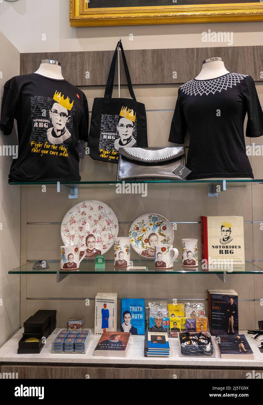 La boutique de cadeaux de la New York Historical Society & Library, New York, USA 2022 Banque D'Images
