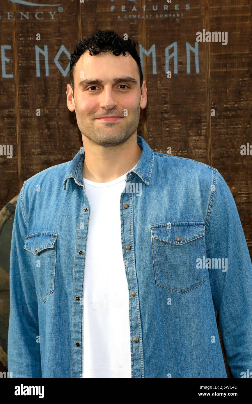 18 avril 2022, Los Angeles, CA, USA: LOS ANGELES - APR 18: Dane Diliegro à Los Angeles première de ''The Northman'' au TCL Chinese Theater IMAX le 18 avril 2022 à Los Angeles, CA (Credit image: © Kay Blake/ZUMA Press Wire) Banque D'Images