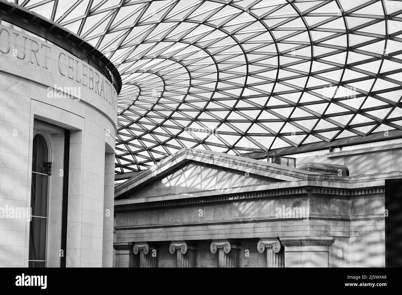 Le British Museum Great court, Londres Banque D'Images