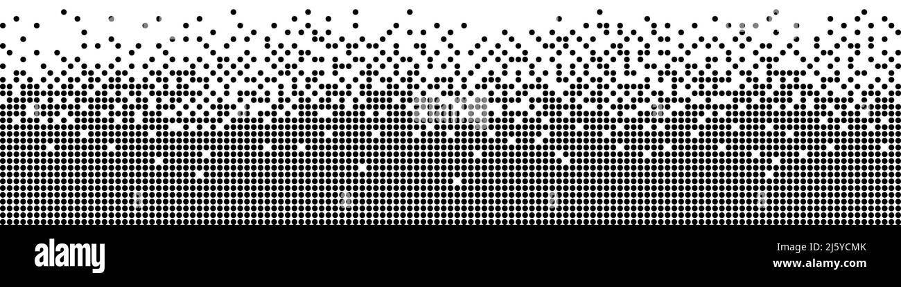 Arrière-plan noir et blanc pixel Illustration de Vecteur