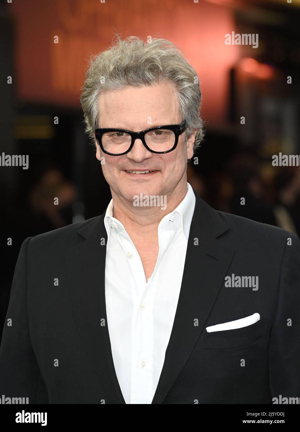 La photo doit être créditée ©Alpha Press 079965 12/04/2022 Colin Firth opération mincemeat Royaume-Uni première au Curzon Mayfair Londres Banque D'Images