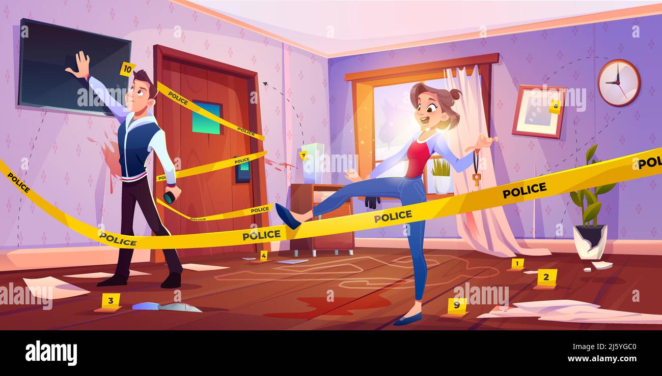 Room Interior Crime Scene Banque D images Vectorielles Alamy Room Interior Crime Scene Banque D images Vectorielles Alamy