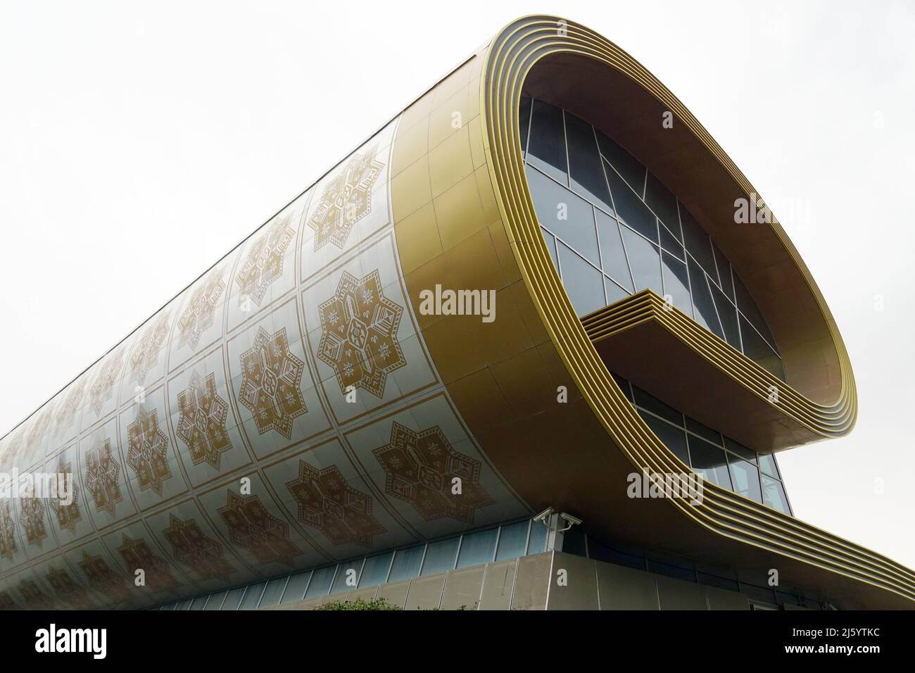 Musée national du tapis d'Azerbaïdjan, Azərbaycan Milli Xalça Muzeyi, Bakou, Bakı, péninsule d'Absheron, Azerbaïdjan, Azərbaycan, Asie Banque D'Images