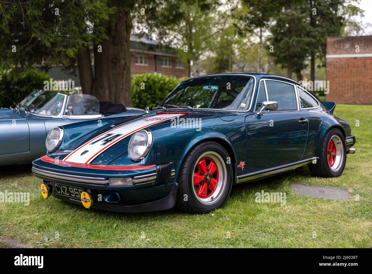 1979 Porsche 911 'CXZ 959' exposée au Bicester Heritage Scramble le 23 avril 2022 Banque D'Images