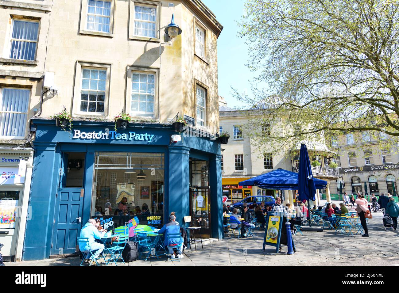 Kingsmead Square Bath Angleterre Royaume-Uni Banque D'Images