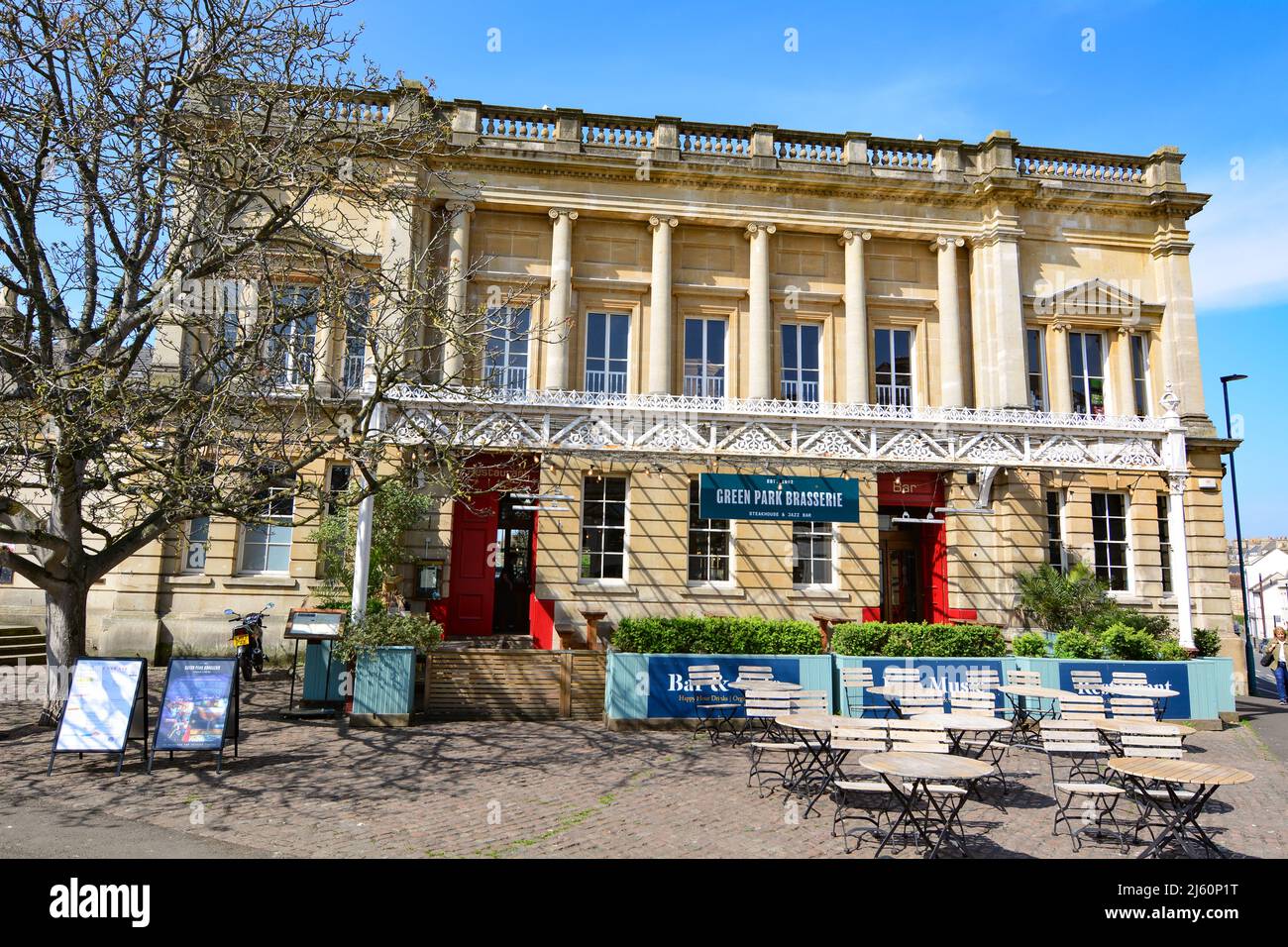 Green Park Brasserie à Bath Avon Banque D'Images