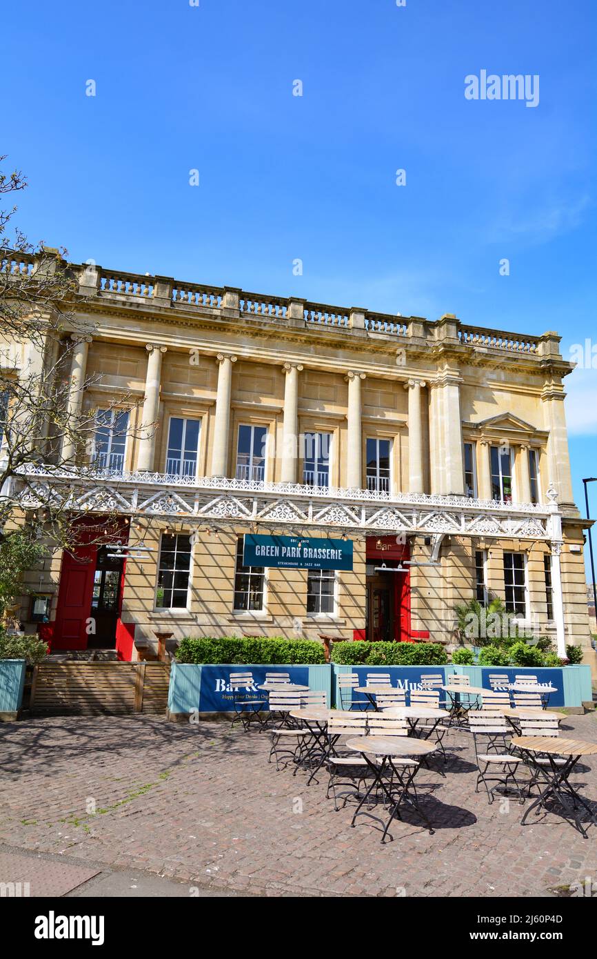 Green Park Brasserie à Bath Avon Banque D'Images