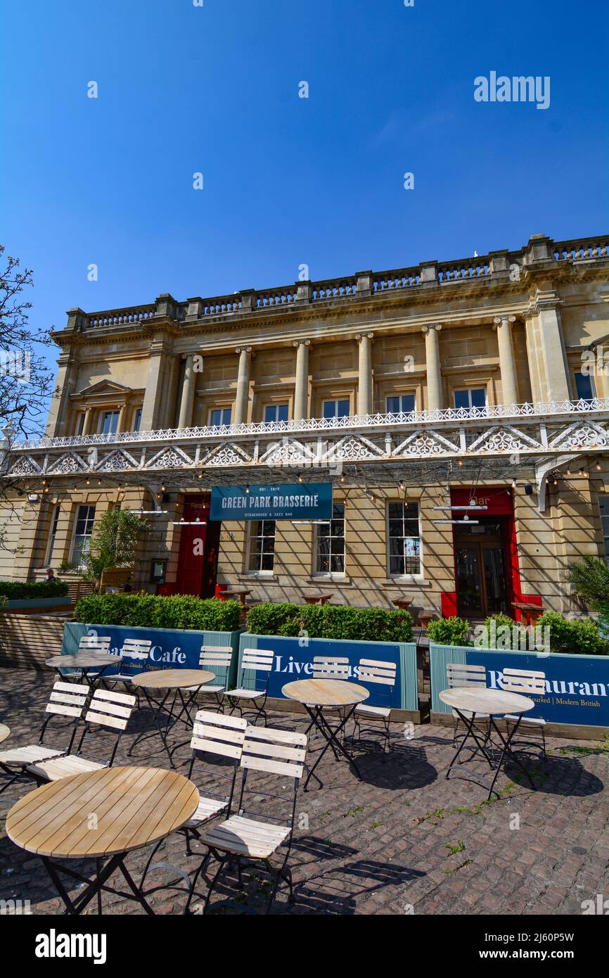 Green Park Brasserie à Bath Avon Banque D'Images