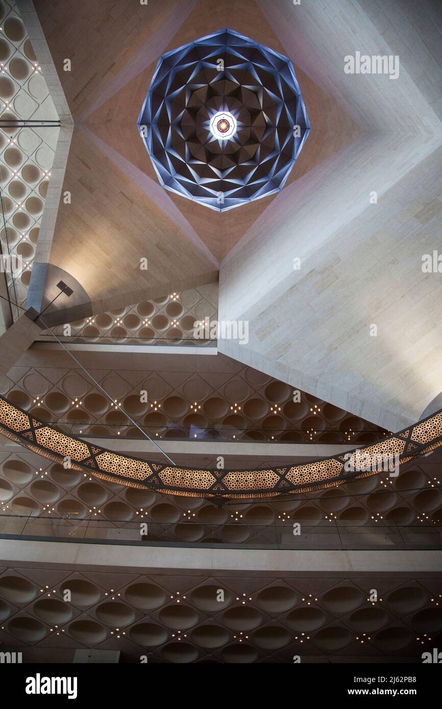 Doha, Qatar, février 7,2020 : Musée de l'art islamique à Doha, Qatar. Banque D'Images