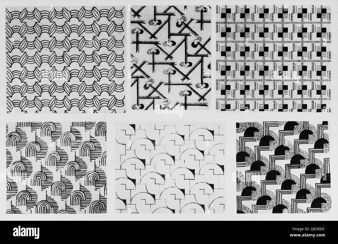 Art par Christian Stoll - Kunstgewerbliche Schmuckformen fourrure Die Flache plate 35 (1920) Banque D'Images