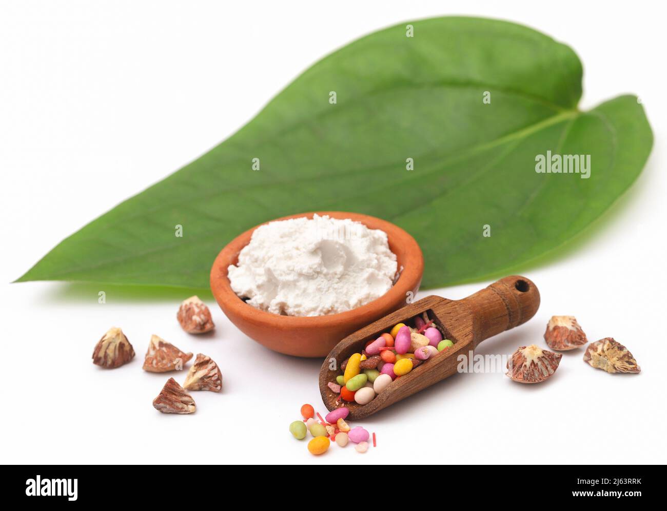 La feuille de bétel et ses épices la culture populaire en Asie du Sud-est Banque D'Images