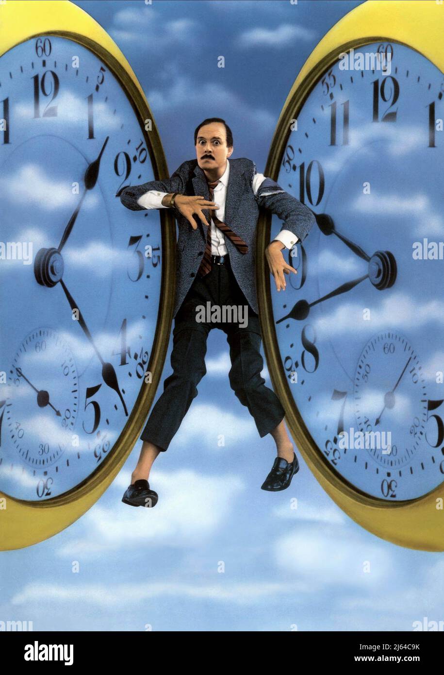 JOHN CLEESE, HORAIRE, 1986 Banque D'Images