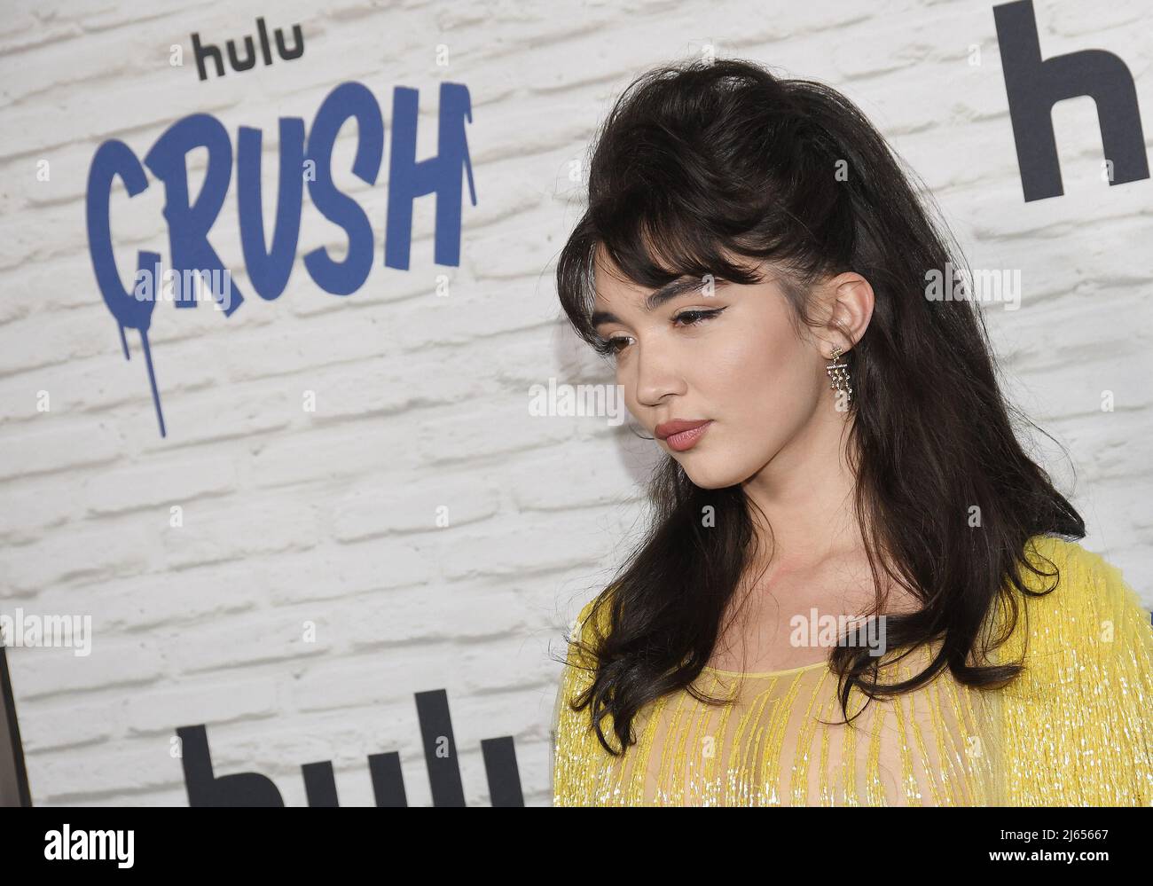 Rowan Blanchard au film ORIGINAL DE Hulu CRUSH Los Angeles première tenue à NeueHouse Hollywood à Los Angeles, CA le mercredi, 27 avril 2022. (Photo de la Sathanlee B. Mirador/Sipa USA) Banque D'Images