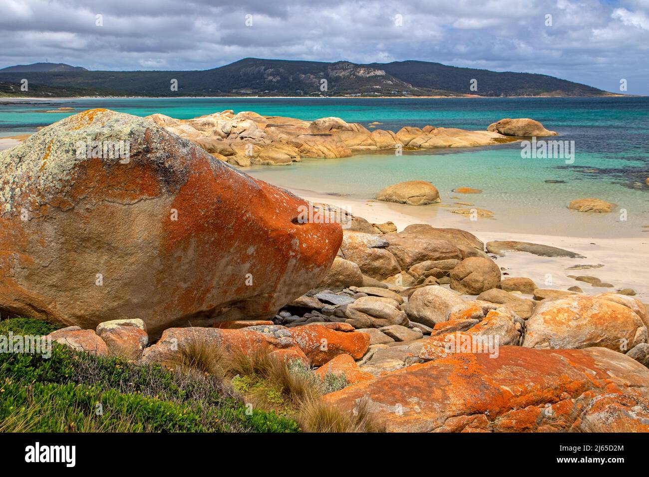 Baie de Killiecrankie, île Flinders Banque D'Images