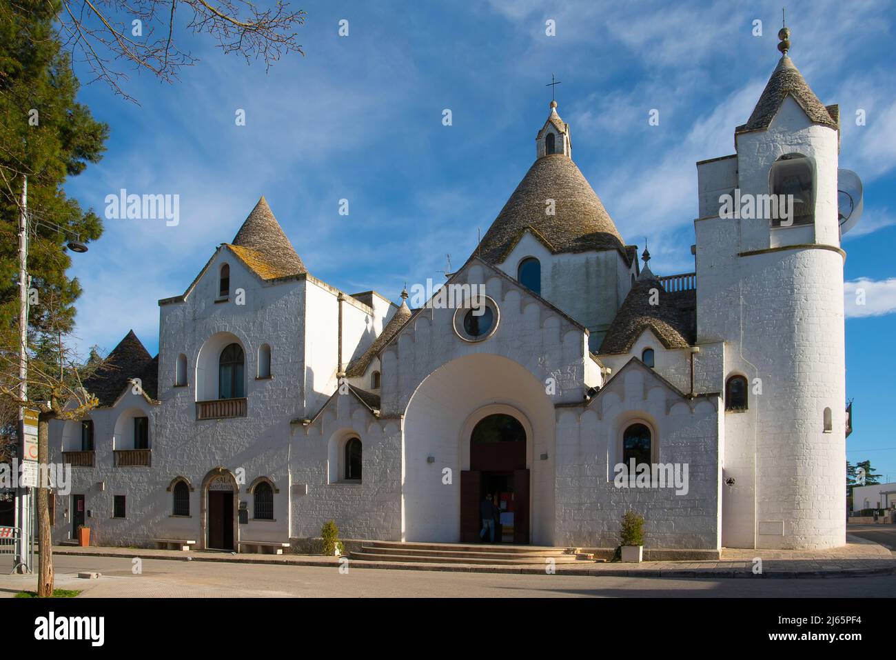 Sala San Antonio, Alberobello, via Monte Pertica 18. Les trulli d'Alberobello ont été désignés patrimoine mondial de l'UNESCO. Alberobello est un petit Banque D'Images