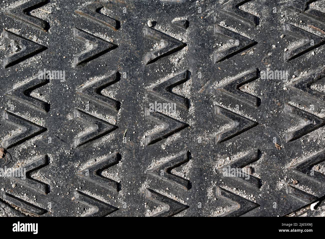 Arrière-plan de texture de surface métallique avec flèches Banque D'Images