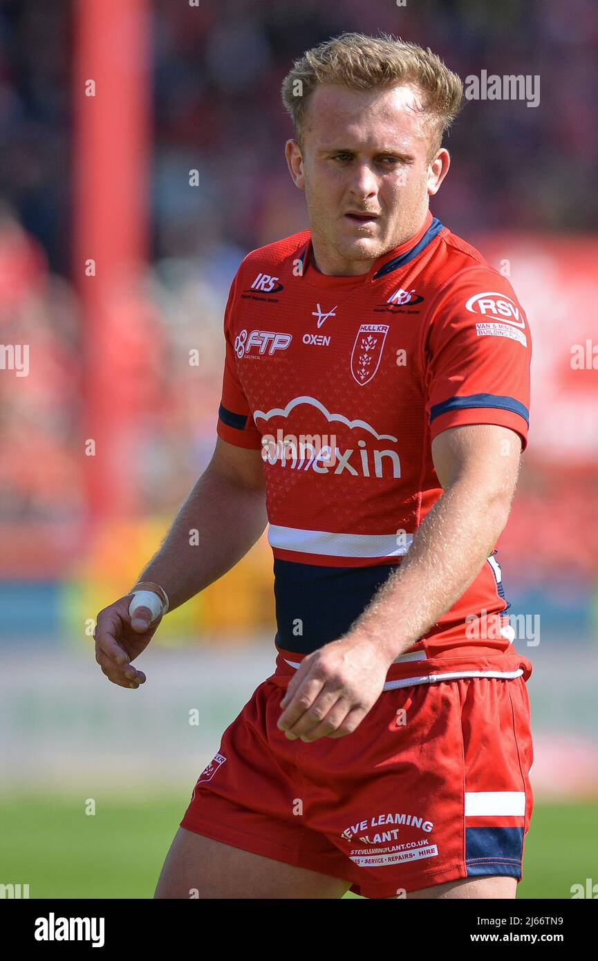 Kingston upon Hull, Angleterre -23rd avril 2022 - Jez Litten (14) de Hull Kingston Rovers. Rugby League Betfred Super League Round 10 Hull Kingston Rovers vs Wakefield Trinity au Sewell Craven Park Stadium, Kingston upon Hull, Royaume-Uni Dean Williams Banque D'Images