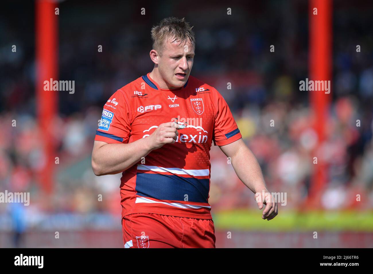 Kingston upon Hull, Angleterre -23rd avril 2022 - Greg Richards (25) de Hull Kingston Rovers. Rugby League Betfred Super League Round 10 Hull Kingston Rovers vs Wakefield Trinity au Sewell Craven Park Stadium, Kingston upon Hull, Royaume-Uni Dean Williams Banque D'Images