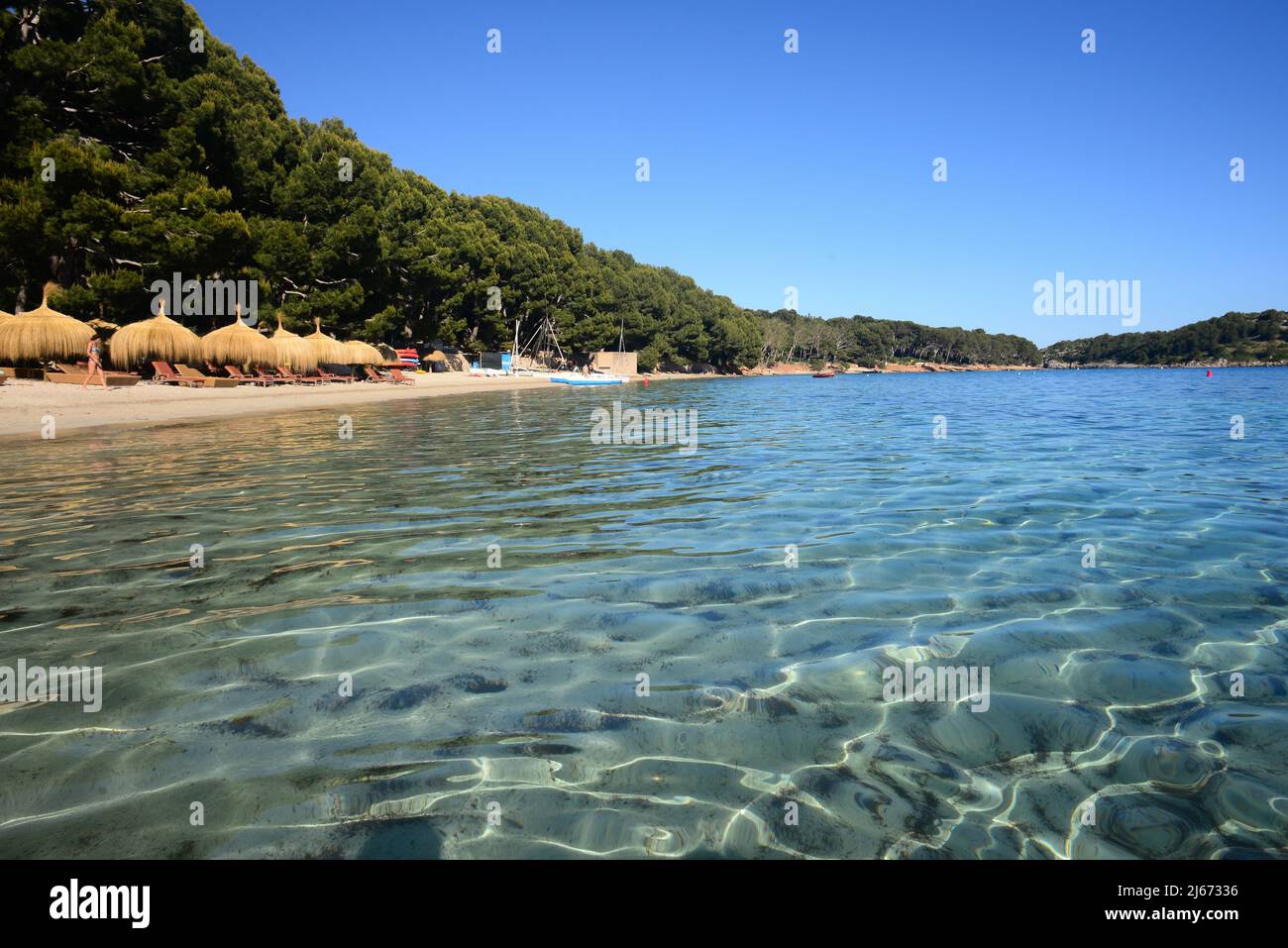 Plage de Cala Formentor à Majorque, Espagne Banque D'Images