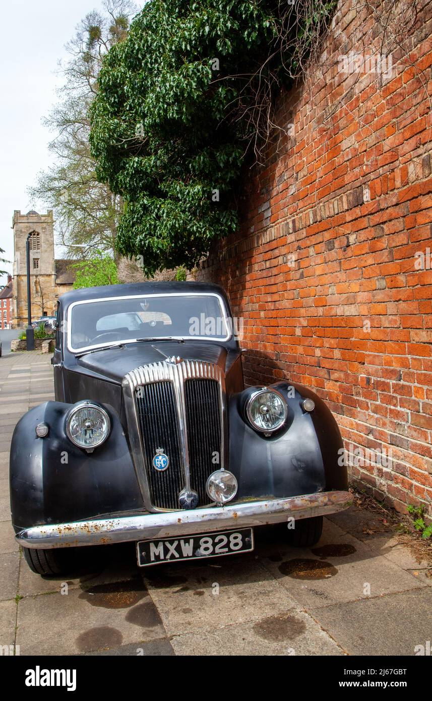 1952 Daimler 2,5 voiture d'époque encore utilisée en 2022 Banque D'Images