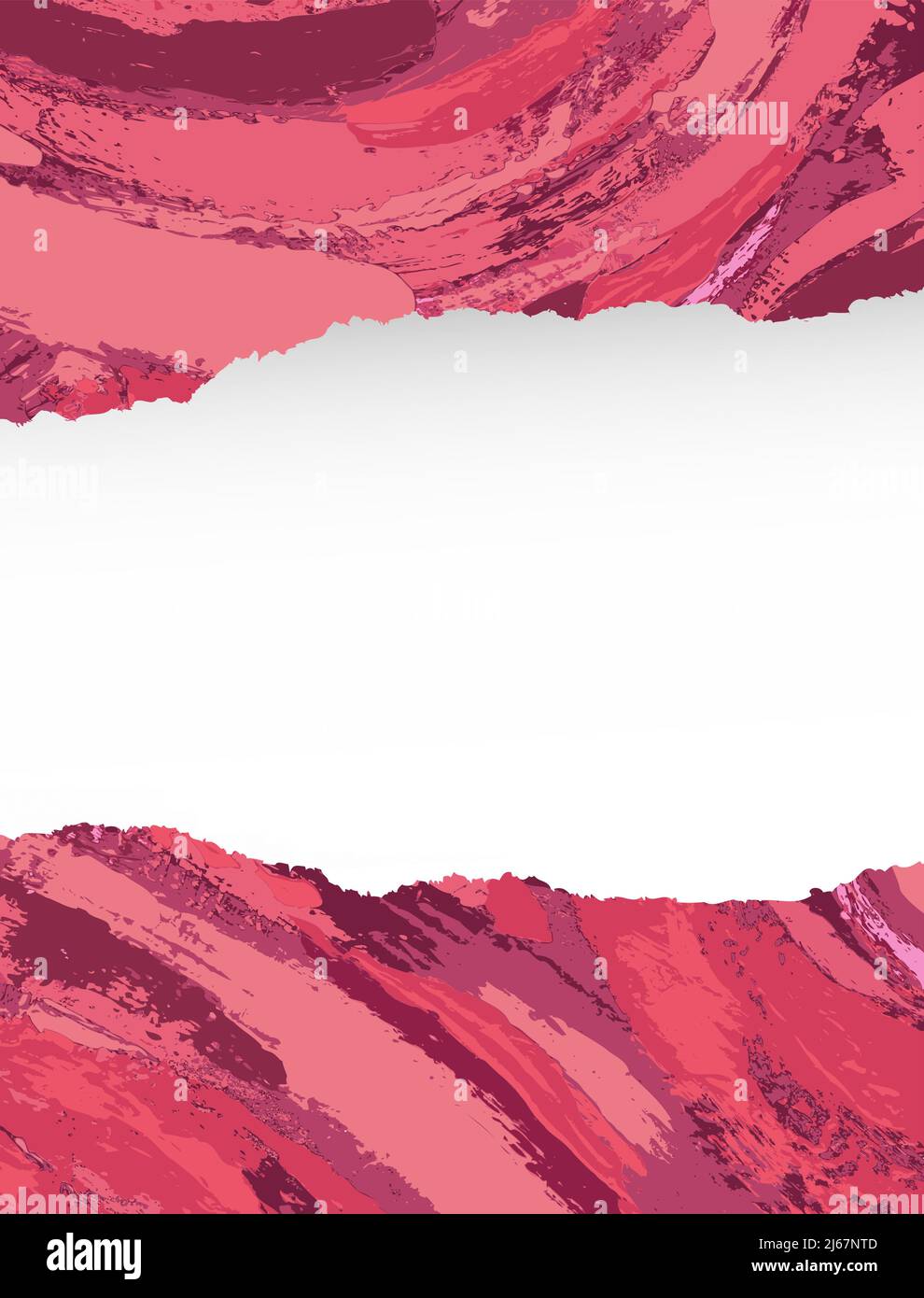 Modèle de fond peint abstrait vectoriel ou modèle d'affiche Illustration de Vecteur