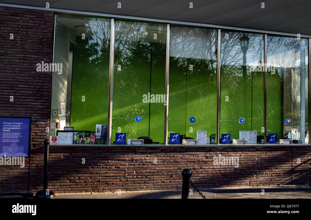 Guichet au jardin botanique de Brooklyn Banque D'Images