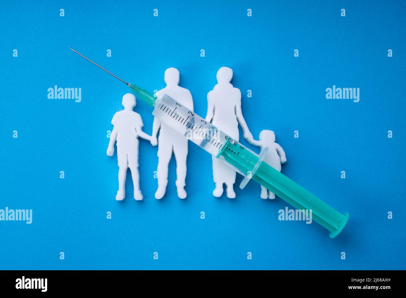 Soins de santé familiale et traitement médical à l'hôpital Banque D'Images