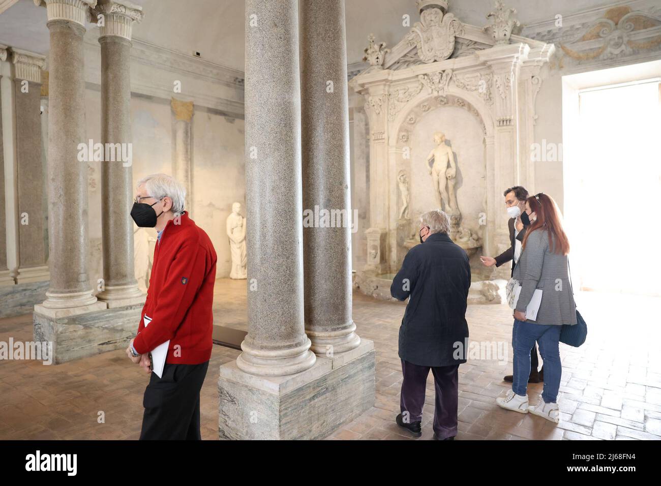 ** PAS DE WEB ET DE JOURNAUX UNIQUEMENT POUR L'ITALIE ** Rome, des primitives à Filippo Lippi: La nouvelle exposition du Palazzo Barberini Banque D'Images