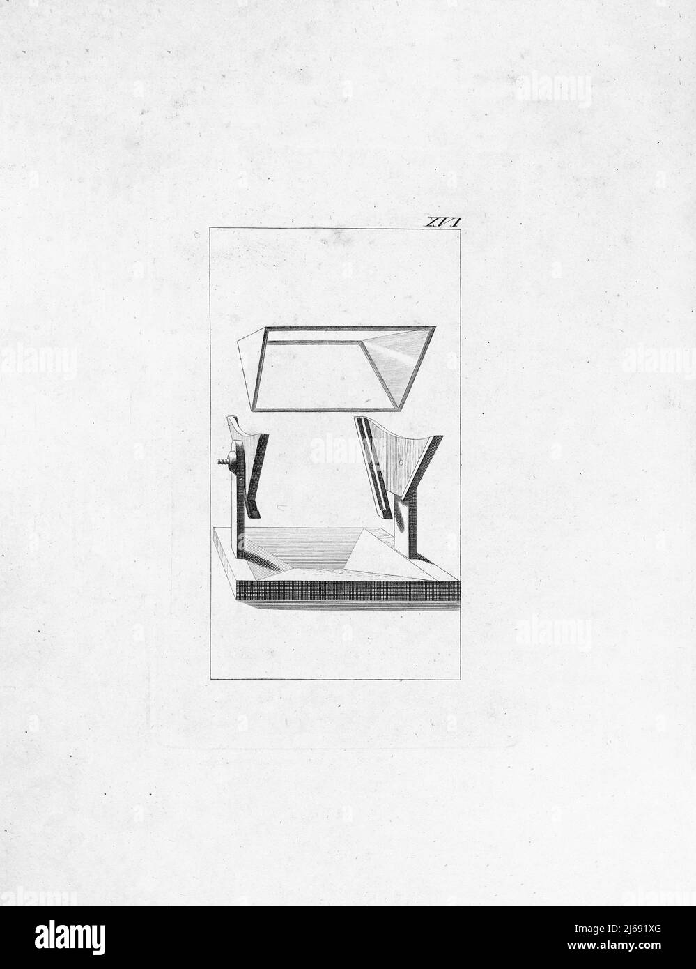 Art ancien - Johann Wolfgang Von Goethe - peinture - Zur Farbenlehre planche 17 (1810) Banque D'Images