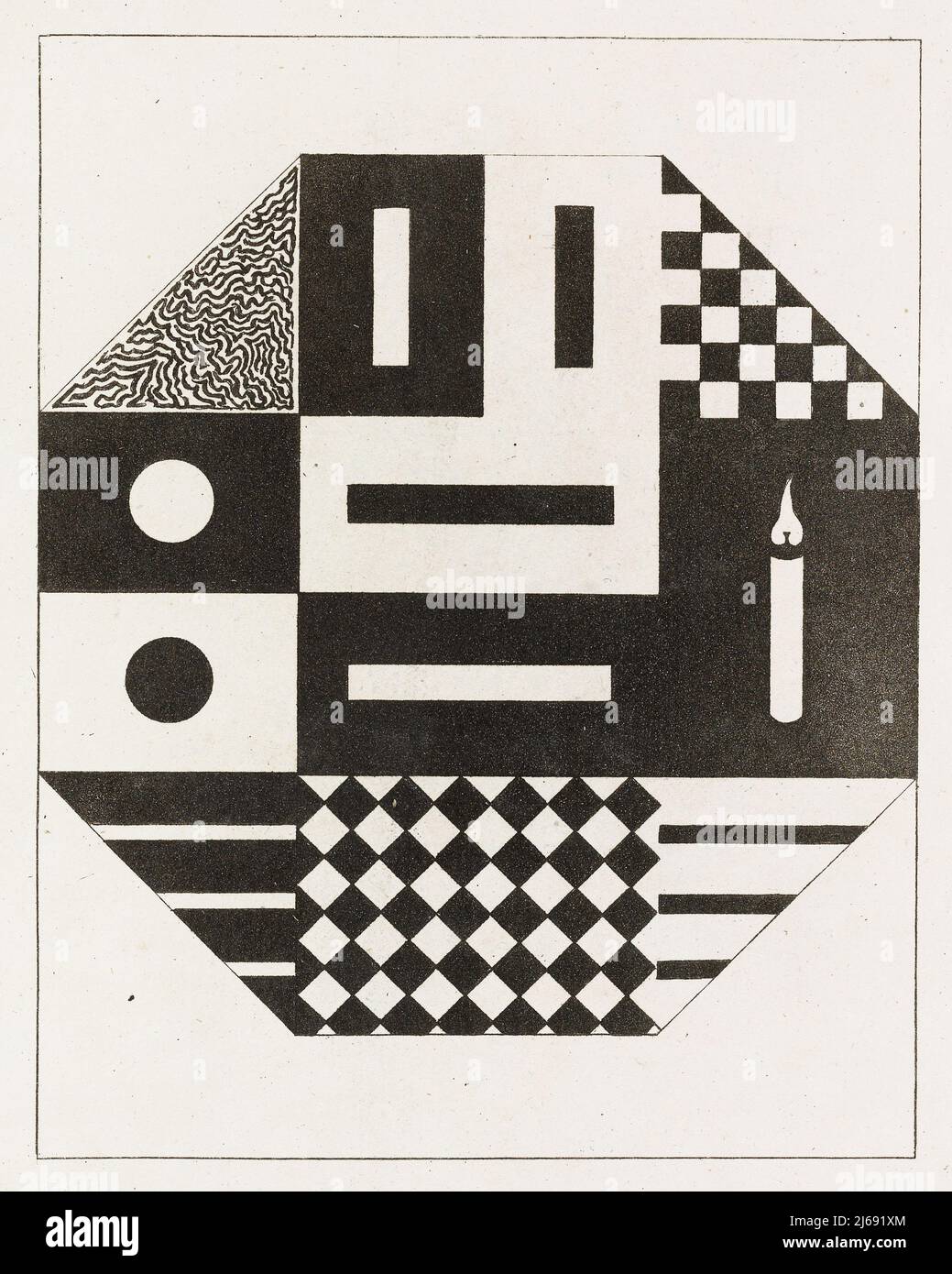 Art ancien - Johann Wolfgang Von Goethe - peinture - Zur Farbenlehre planche 3 (1810) Banque D'Images