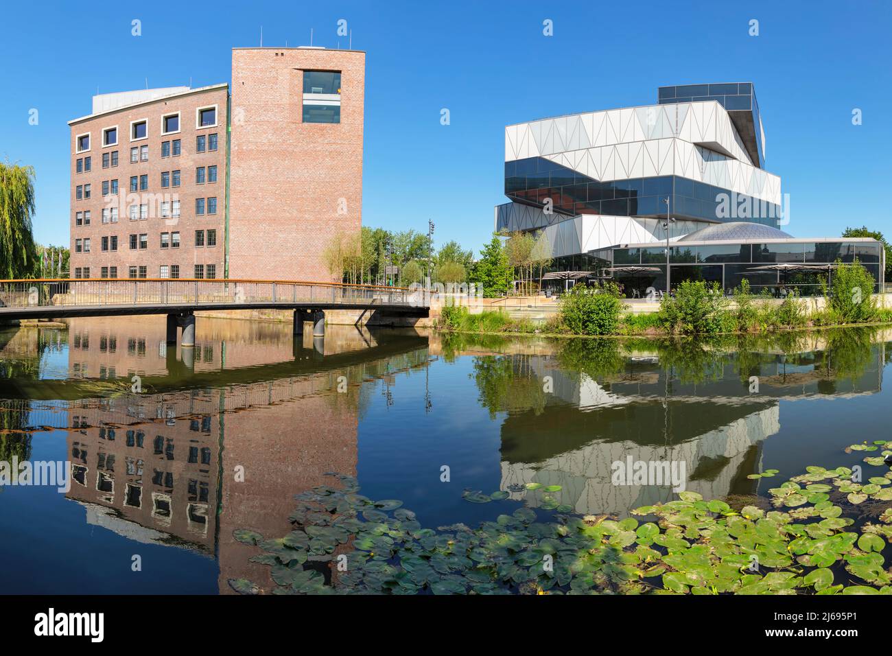 Centre scientifique expérimental, Heilbronn, Bade-Wurtemberg, Allemagne Banque D'Images