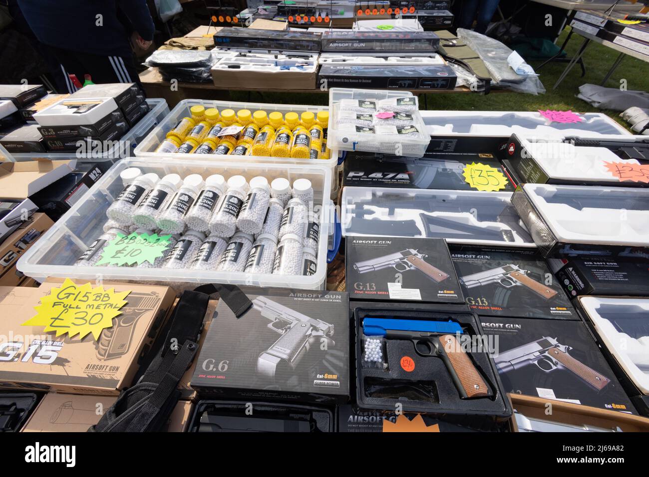 Pistolet airsoft Banque de photographies et d’images à haute résolution