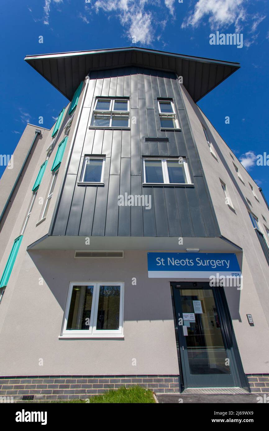 St Neots Surgery, Plymouth, médecins chirurgie, NHS, Banque D'Images