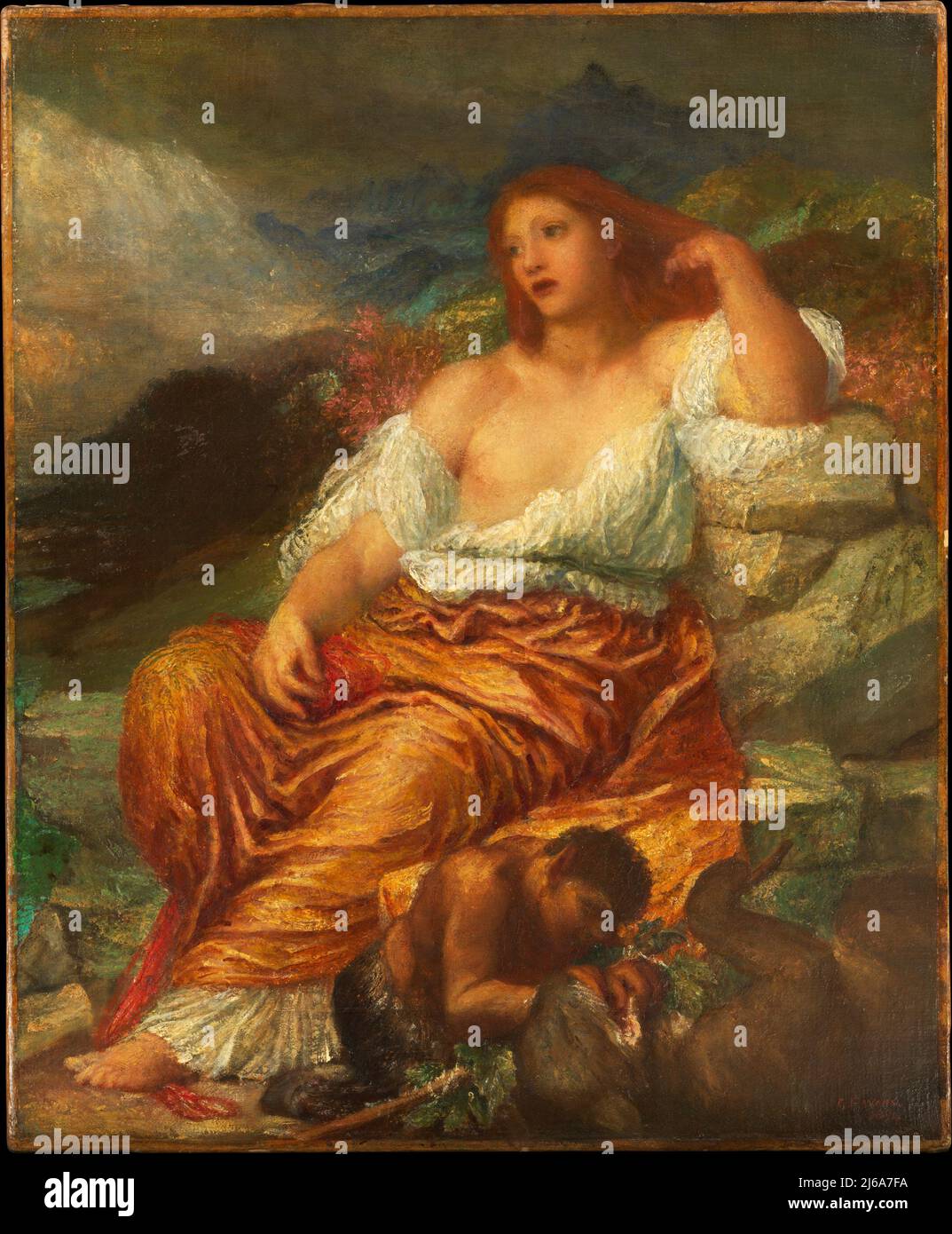 Ariadne. George Frederic Watts. 1894. Banque D'Images