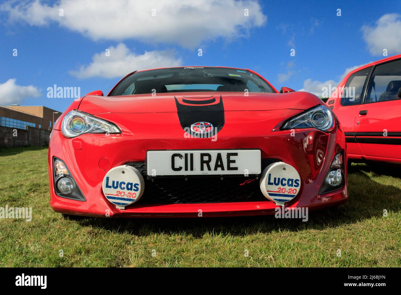 Toyota GT86. Rallye de la Saint-Georges 2022. Banque D'Images