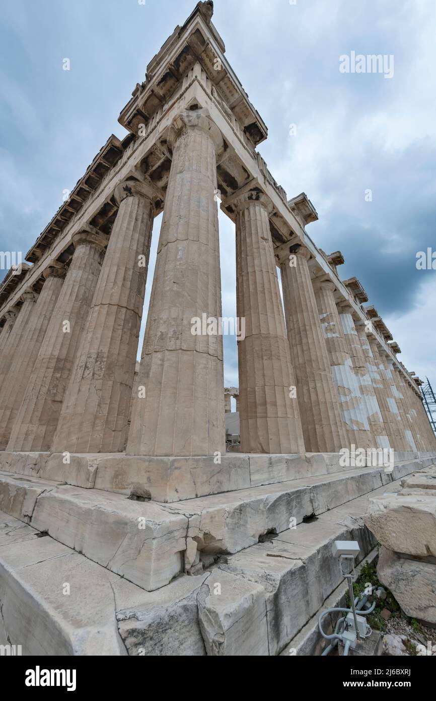 Athènes, Acropole, Parthénon Banque D'Images